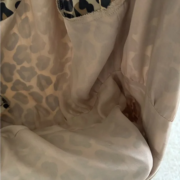 Tory Burch Leopard Print Long Sleeve Dress - Picture 13 of 14